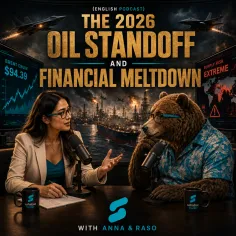 Podcast cover for The 2026 Oil Standoff and Financial Meltdown