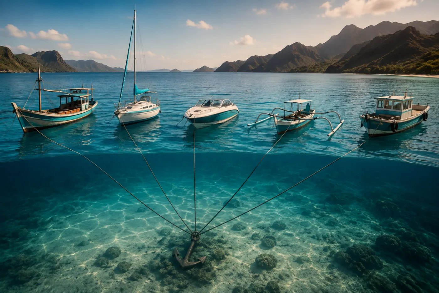 Several apparently separate assets turn out to be tied to one shared anchor